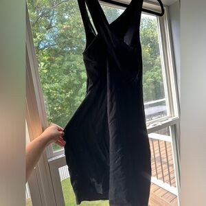 Express black bodycon dress